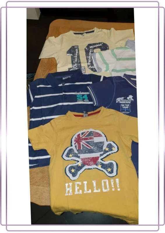 Lote de camisetas Polos 6 anos – photo 3